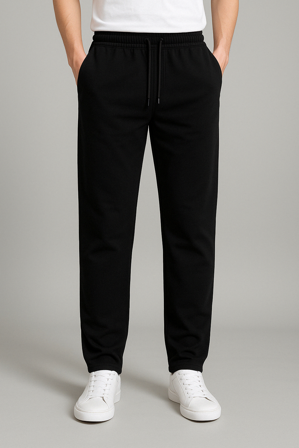 Men's Jogger Pants – Comfortable Wide-Leg Fit for Relaxation and Light Activities