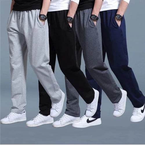 Men's Jogger Pants – Comfortable Wide-Leg Fit for Relaxation and Light Activities
