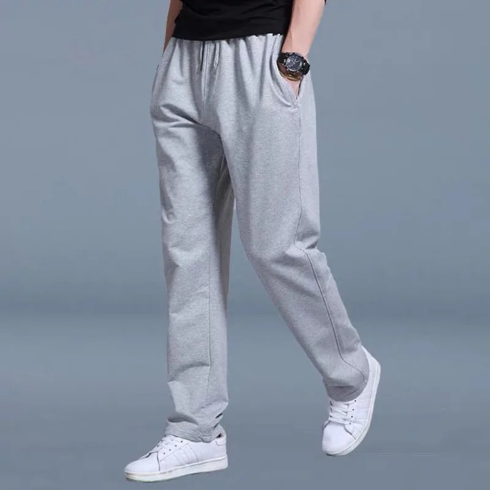 Men's Jogger Pants – Comfortable Wide-Leg Fit for Relaxation and Light Activities