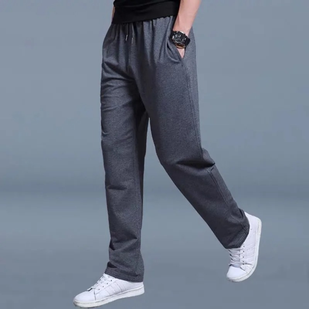Men's Jogger Pants – Comfortable Wide-Leg Fit for Relaxation and Light Activities