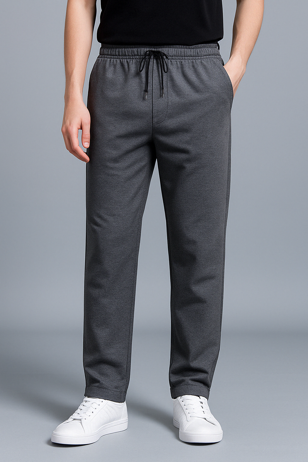 Men's Jogger Pants – Comfortable Wide-Leg Fit for Relaxation and Light Activities