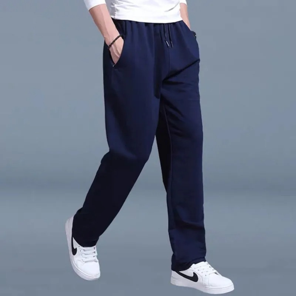 Men's Jogger Pants – Comfortable Wide-Leg Fit for Relaxation and Light Activities