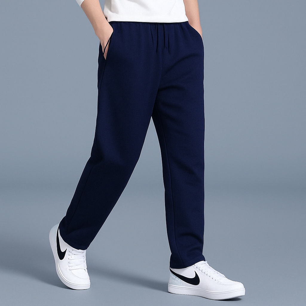 Men's Jogger Pants – Comfortable Wide-Leg Fit for Relaxation and Light Activities