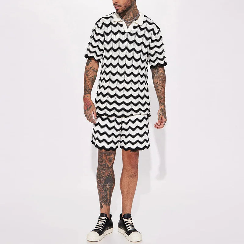 Men's Knitted Summer Set