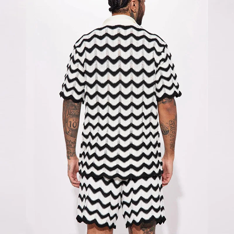 Men's Knitted Summer Set