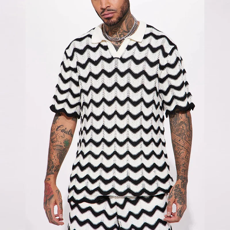 Men's Knitted Summer Set