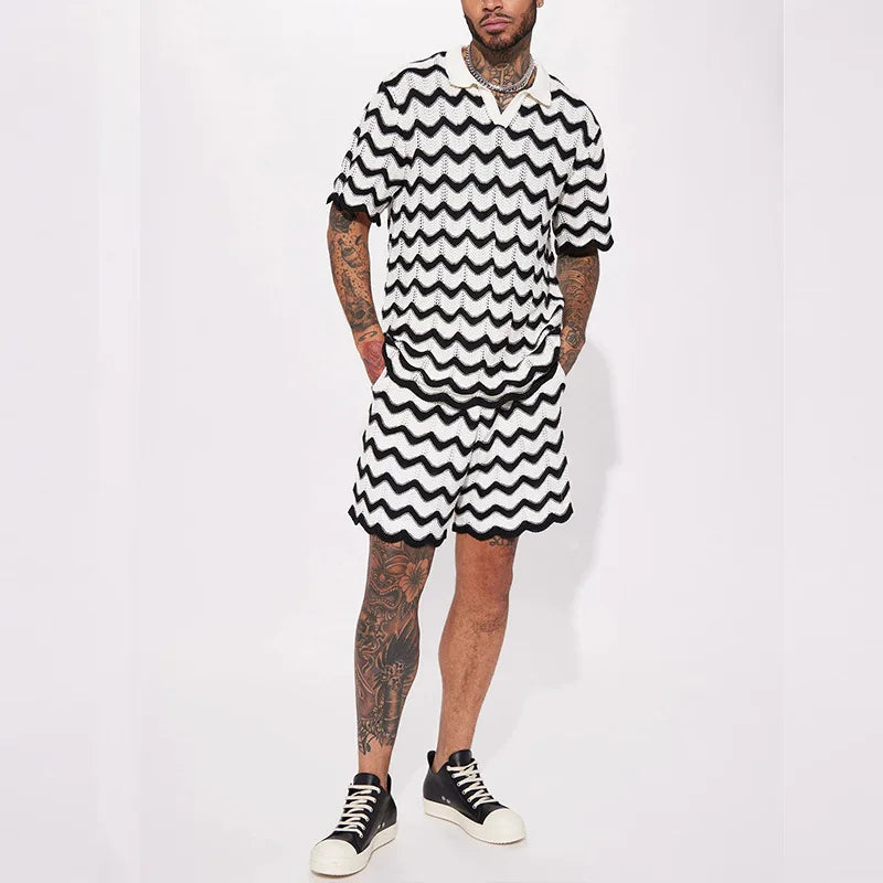 Men's Knitted Summer Set