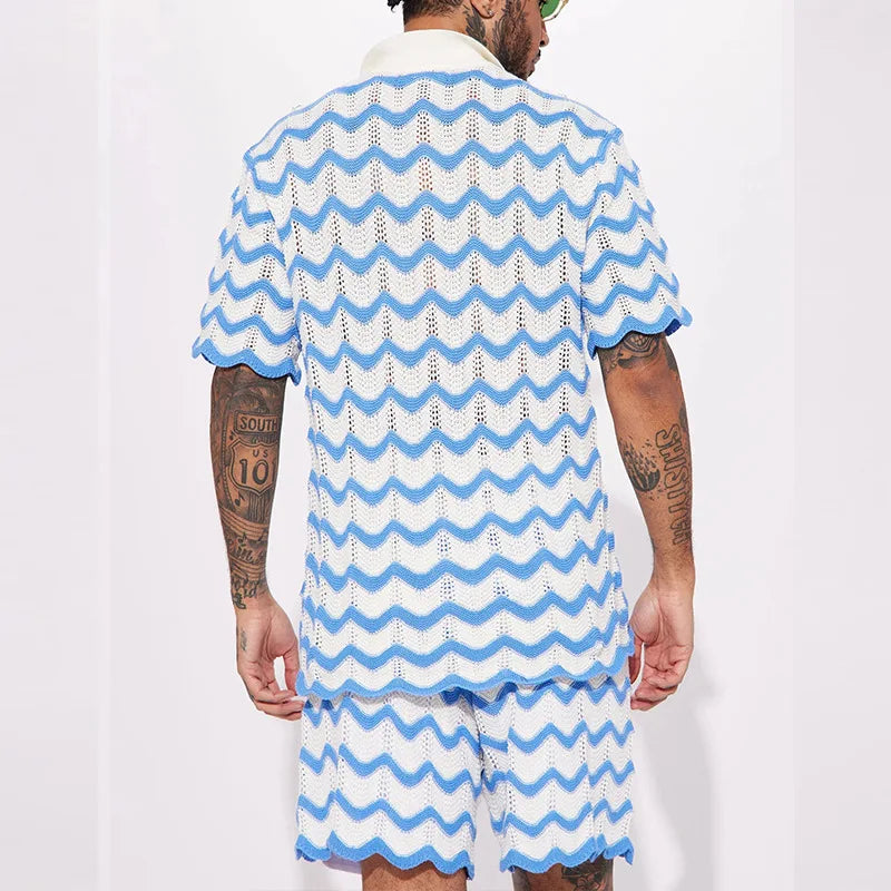 Men's Knitted Summer Set