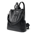 Women's Leather Backpack for Everyday Use with Multiple Carry Options