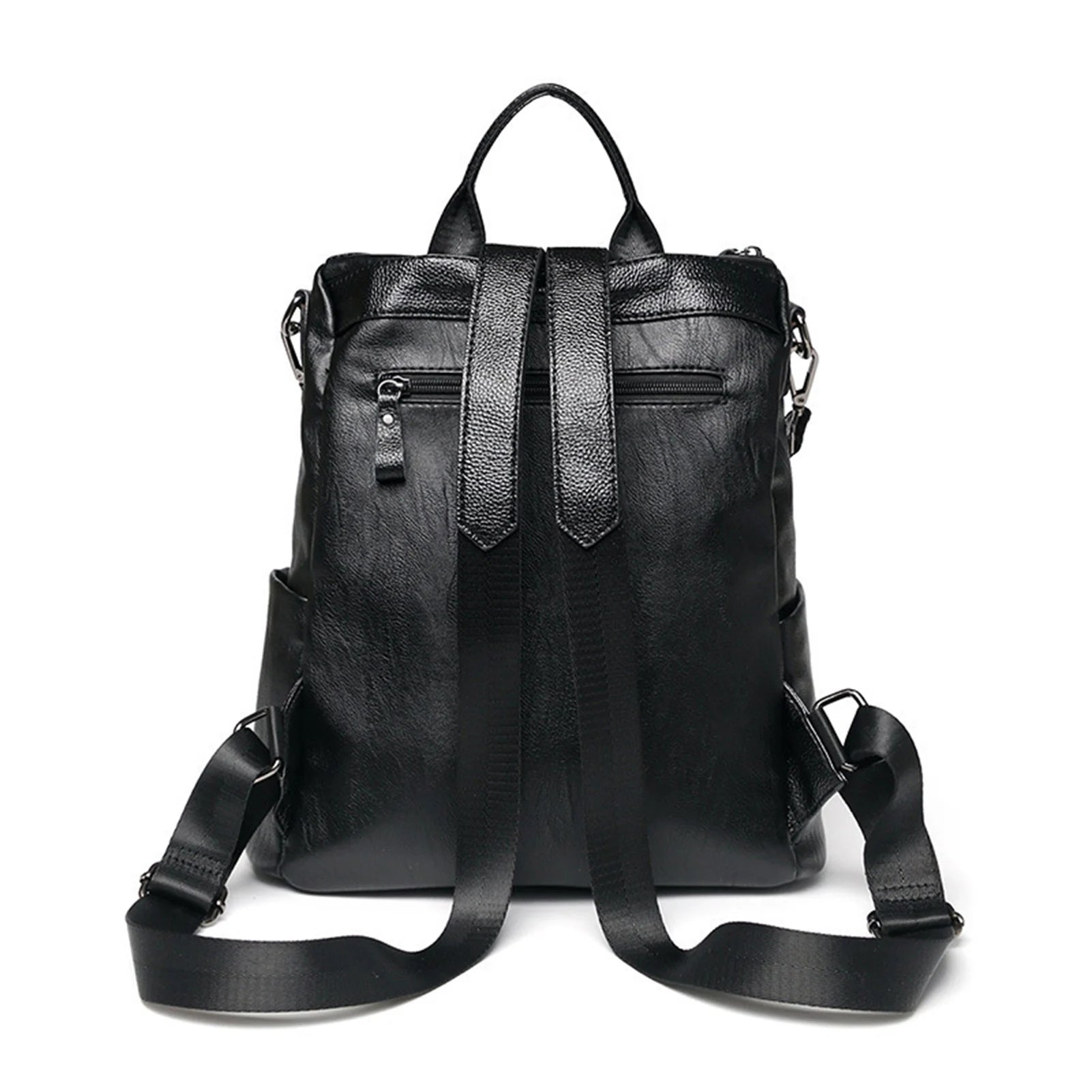 Women's Leather Backpack for Everyday Use with Multiple Carry Options