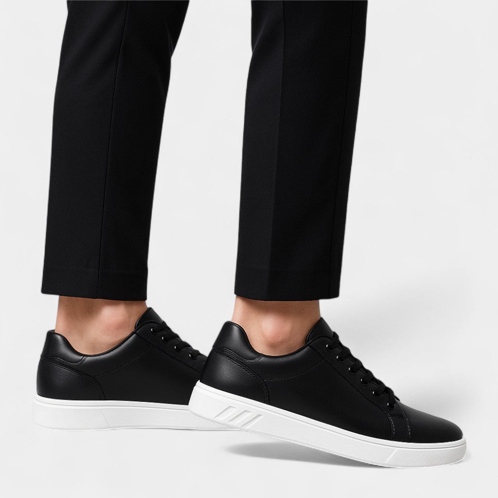 Men's Leather Lace-Up Shoes for Casual and Formal Wear