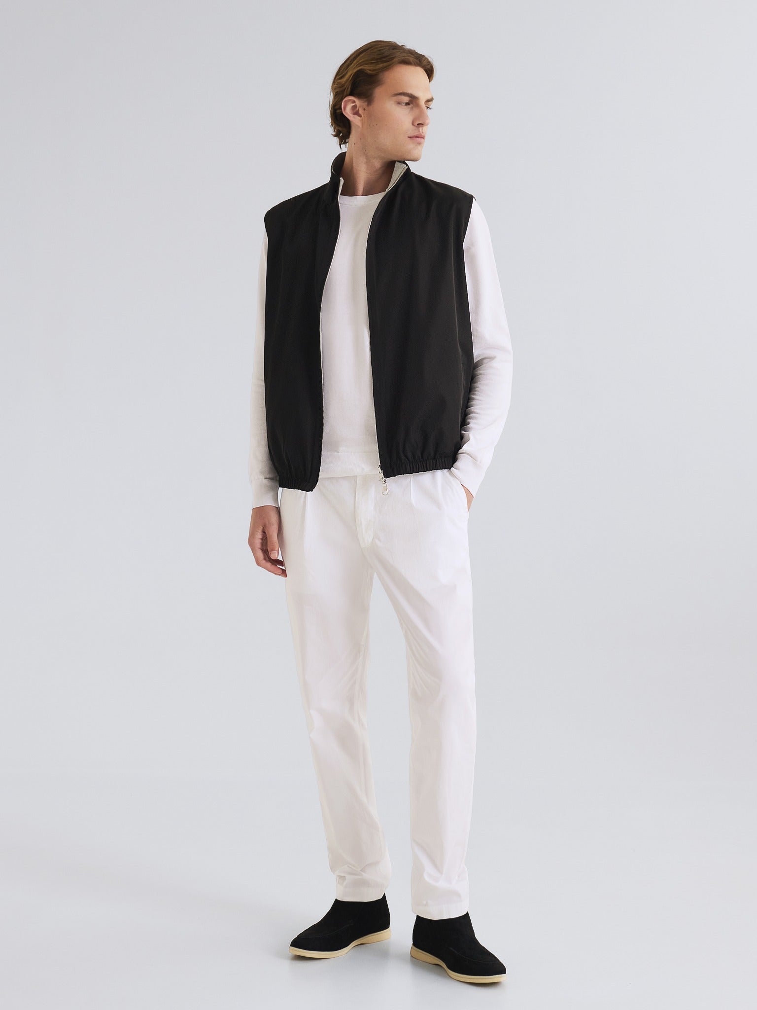 Men's Lightweight  Vest for Layered Comfort