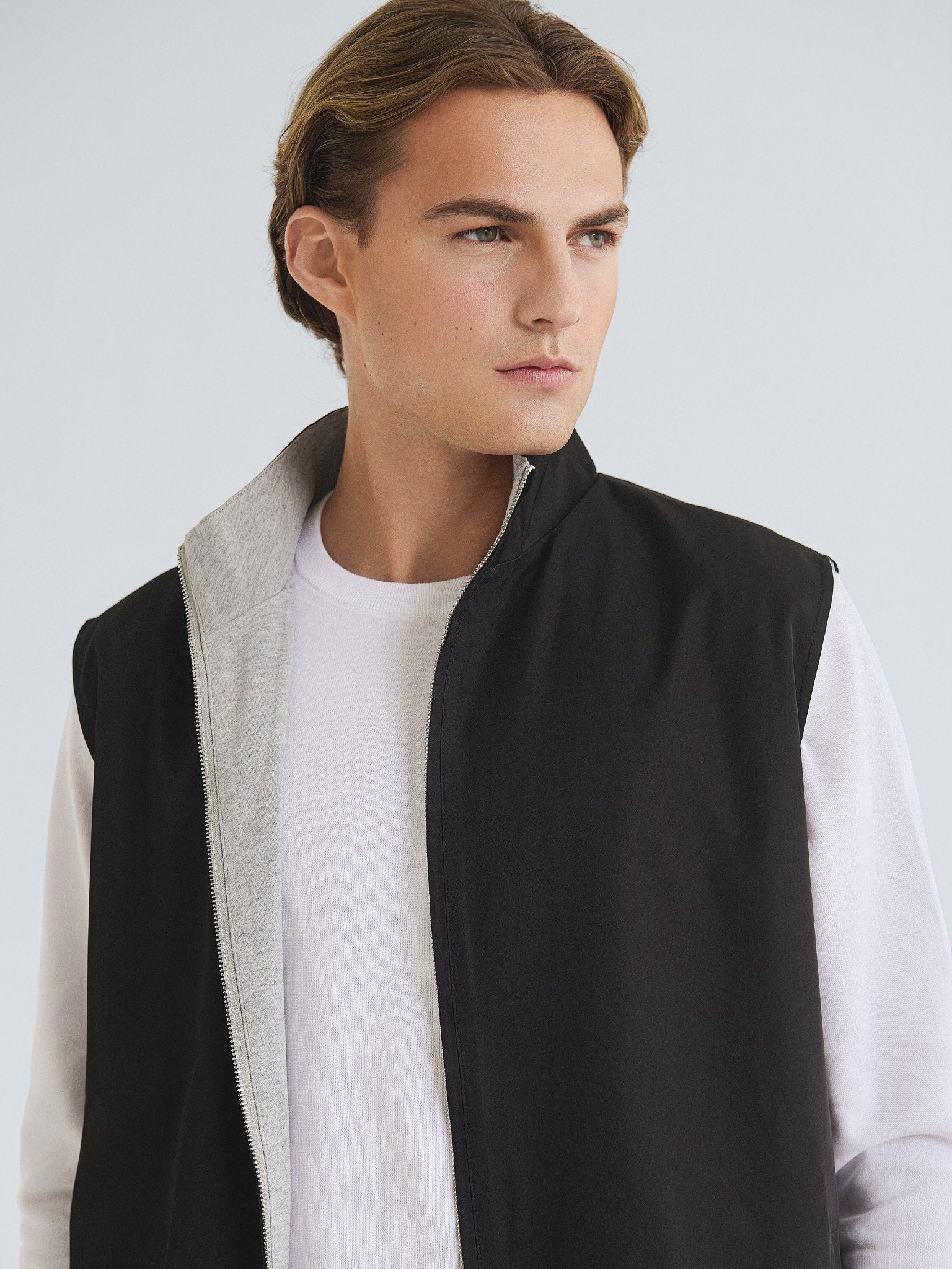 Men's Lightweight  Vest for Layered Comfort