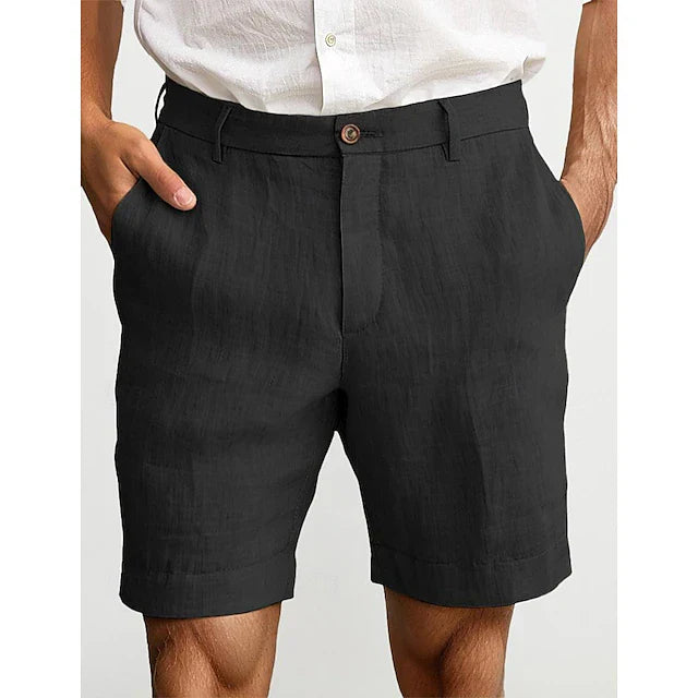 Men's Linen Chino Shorts for Casual Summer Style