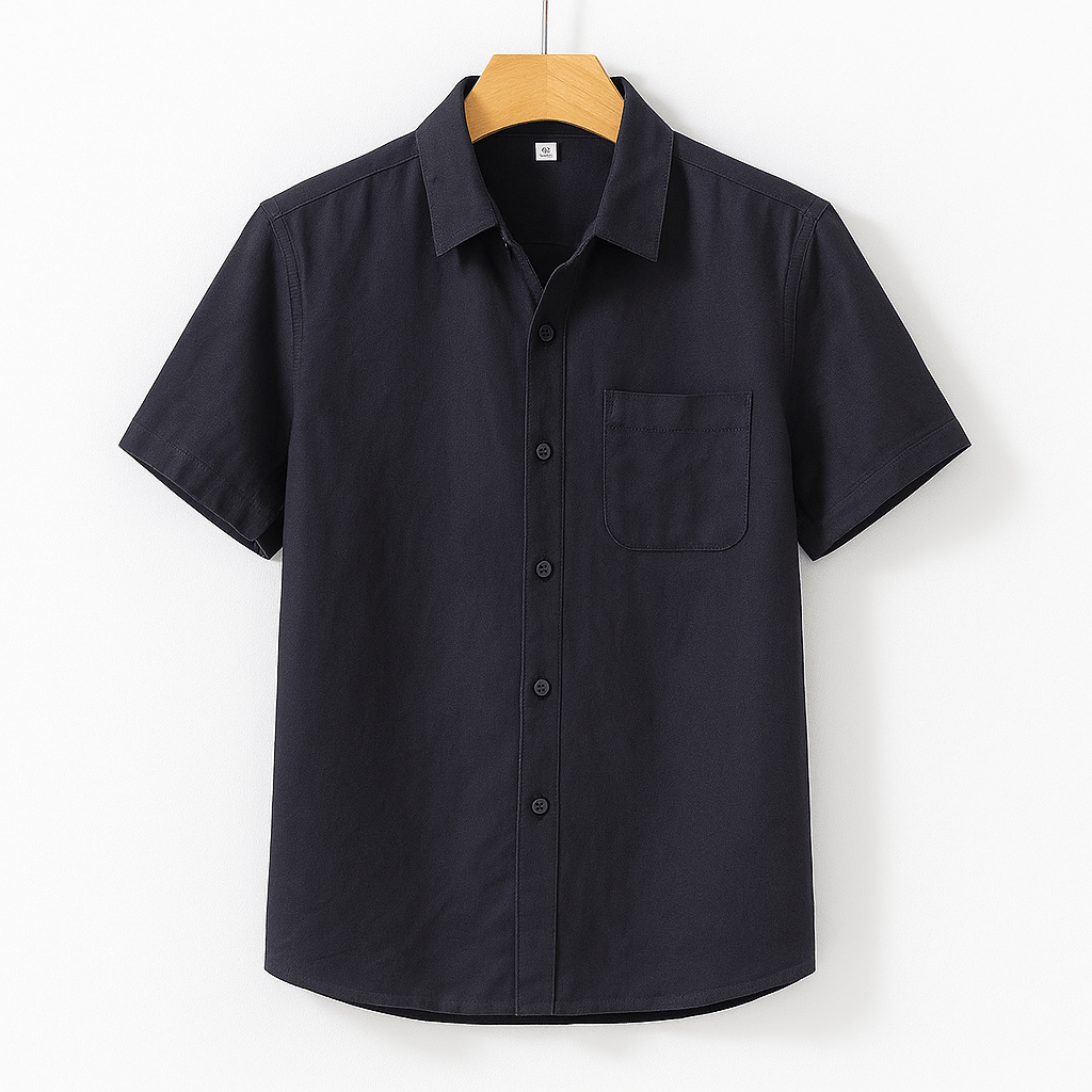 Men's Linen Short Sleeve Shirt