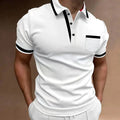 Men's Casual Short Sleeve Polo Shirt