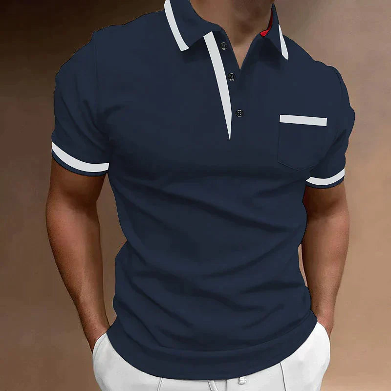 Men's Casual Short Sleeve Polo Shirt