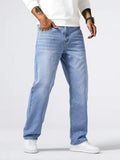 Men's Loose Fit Straight Leg Jeans