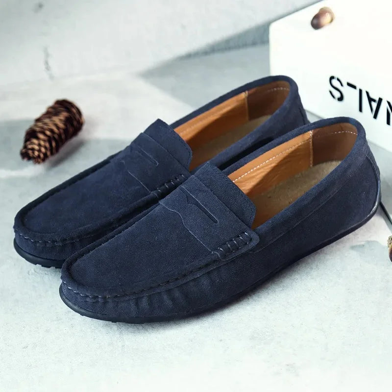 Men's Penny Loafers - Classic Slip-On Loafer Shoes
