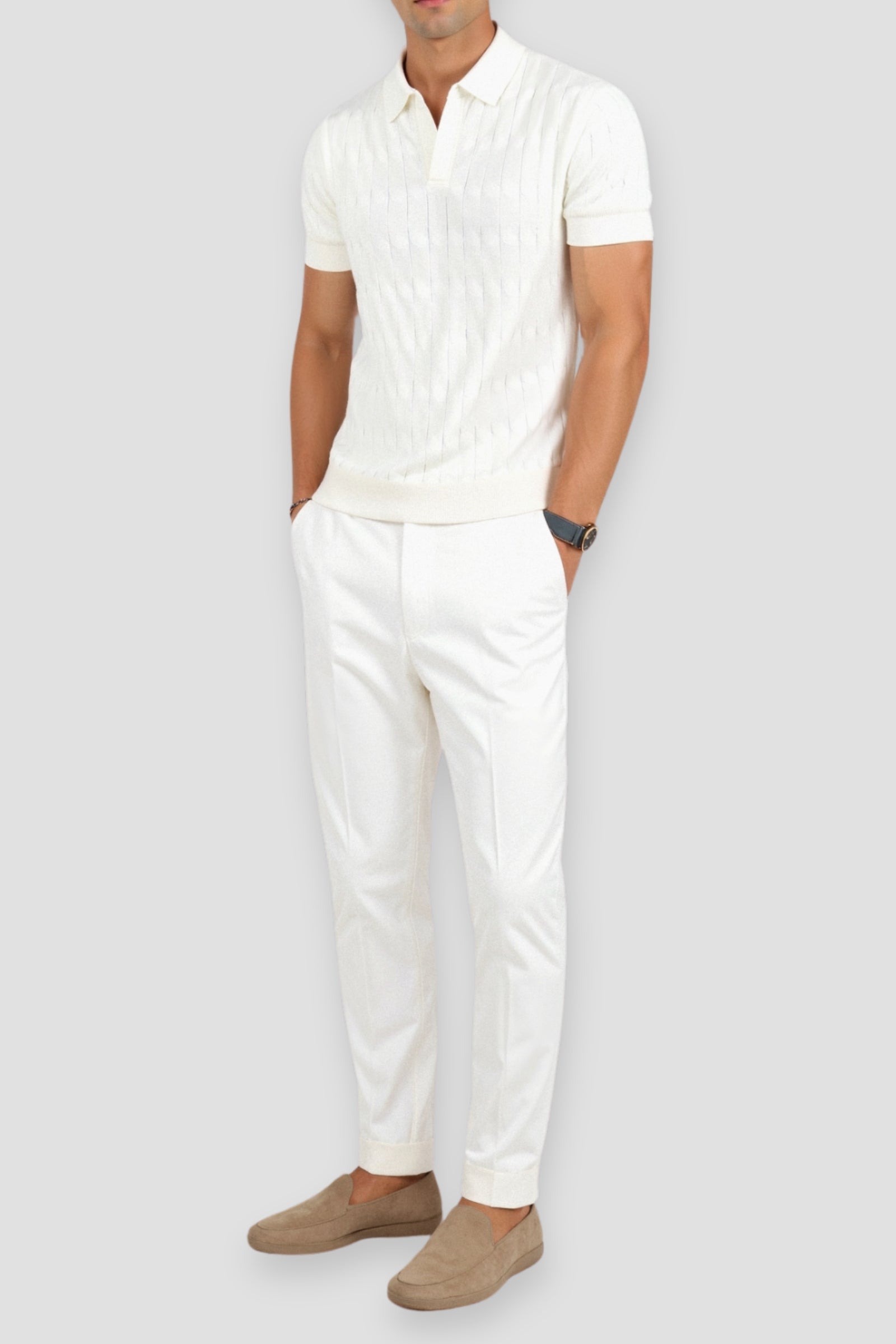Men's Breathable Classic Polo Shirt