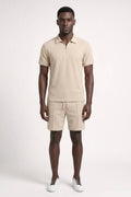 Men's Polo Shirt and Shorts Set for Casual Comfort