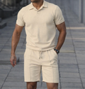 Men's Polo and Shorts Set