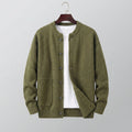 Men's Relaxed Fit Button-Through Cardigan