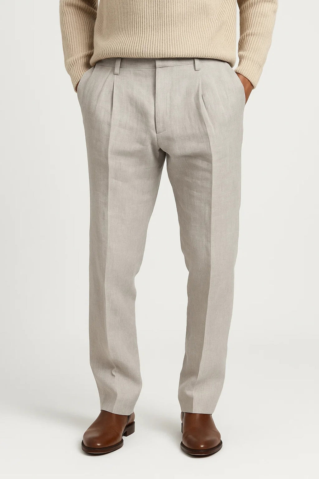 Men's Relaxed Fit Straight Leg Pants