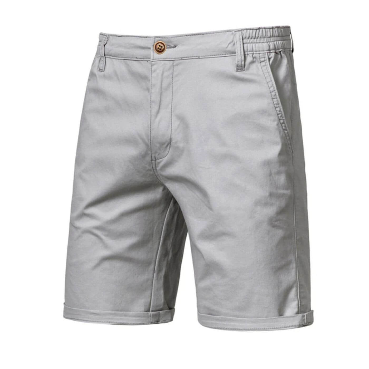 Men's Slim Fit Smart-Casual Shorts for Summer Wear