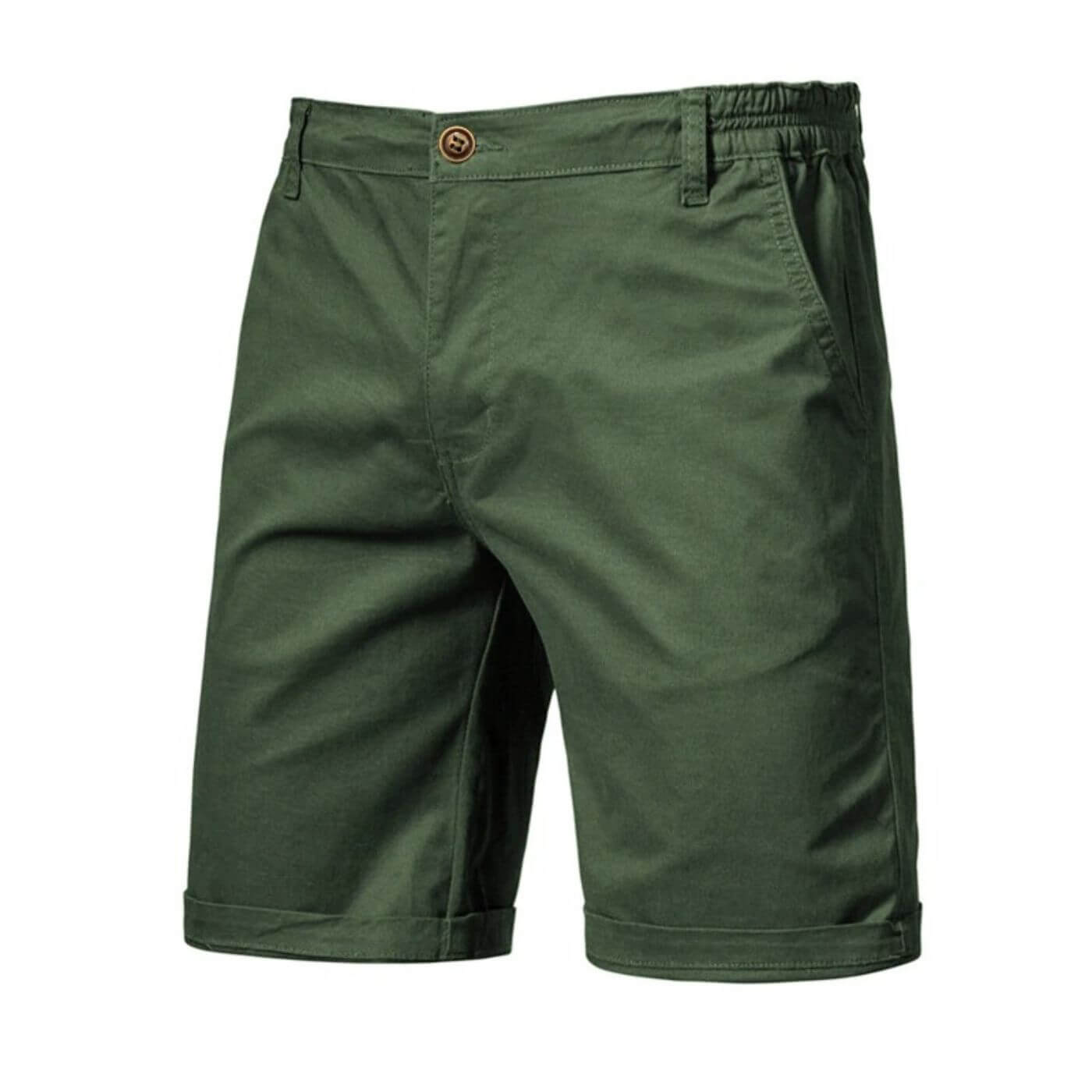Men's Slim Fit Smart-Casual Shorts for Summer Wear