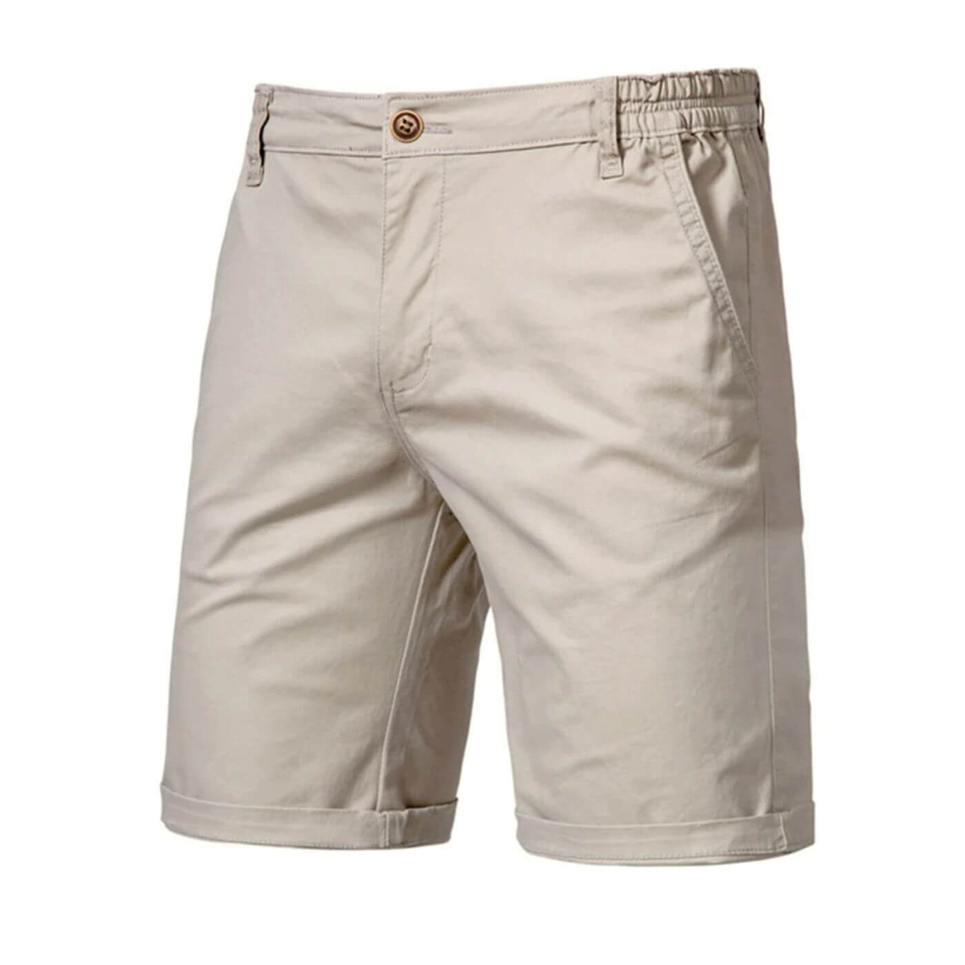 Men's Slim Fit Smart-Casual Shorts for Summer Wear