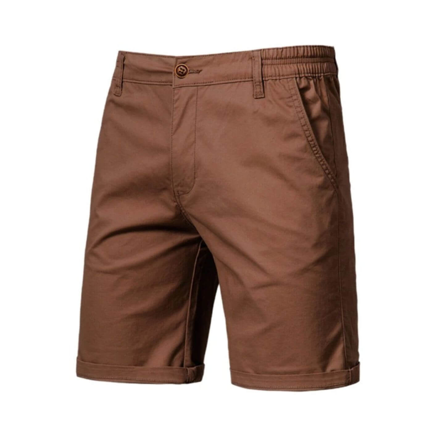 Men's Slim Fit Smart-Casual Shorts for Summer Wear