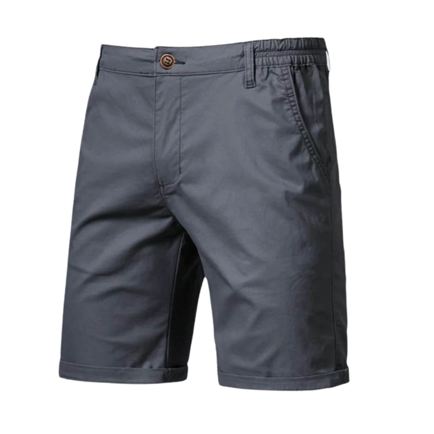 Men's Slim Fit Smart-Casual Shorts for Summer Wear