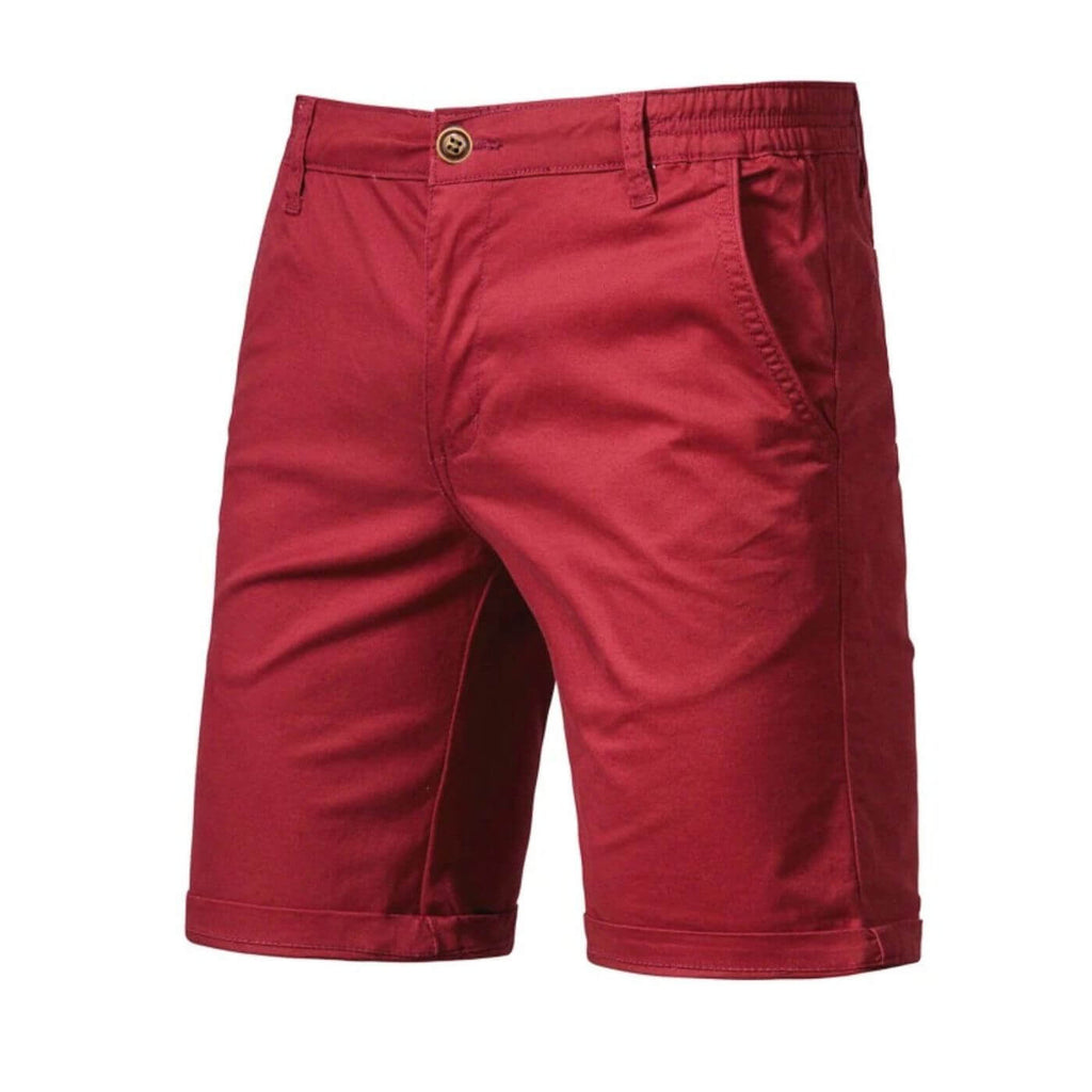 Men's Slim Fit Smart-Casual Shorts for Summer Wear