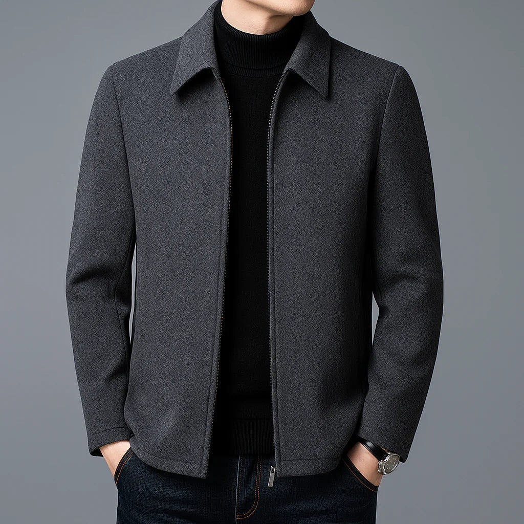 Men's Slim Fit Wool Jacket