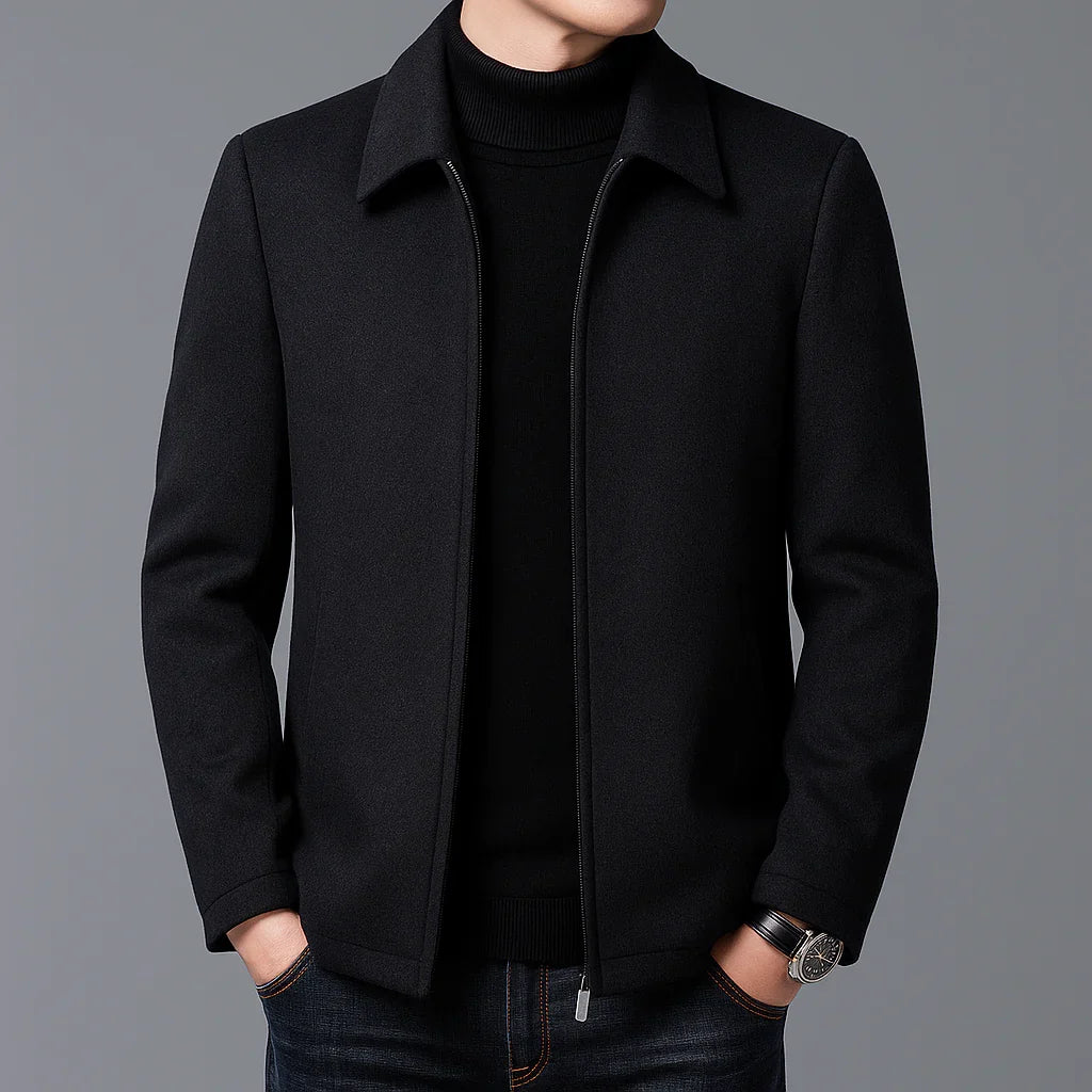 Men's Slim Fit Wool Jacket