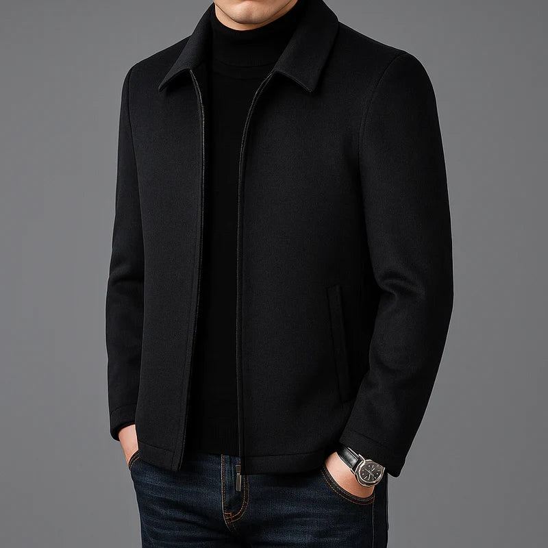 Men's Slim Fit Wool Jacket