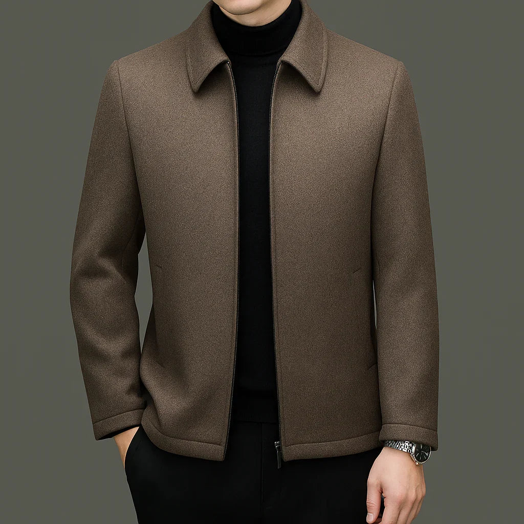 Men's Slim Fit Wool Jacket