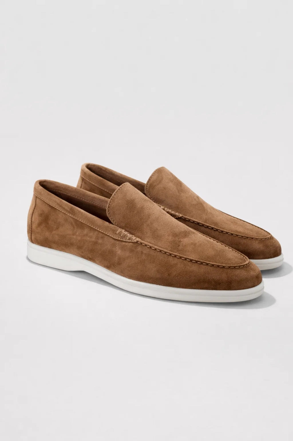 Men's Slip-On Loafer Shoes with Light Sole