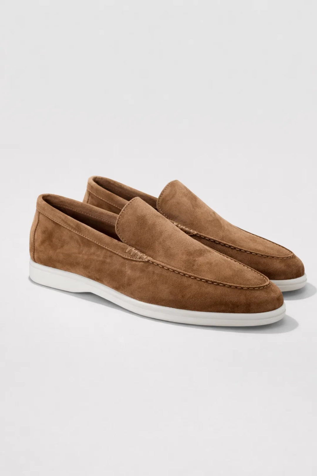 Men's Slip-On Loafer Shoes with Light Sole