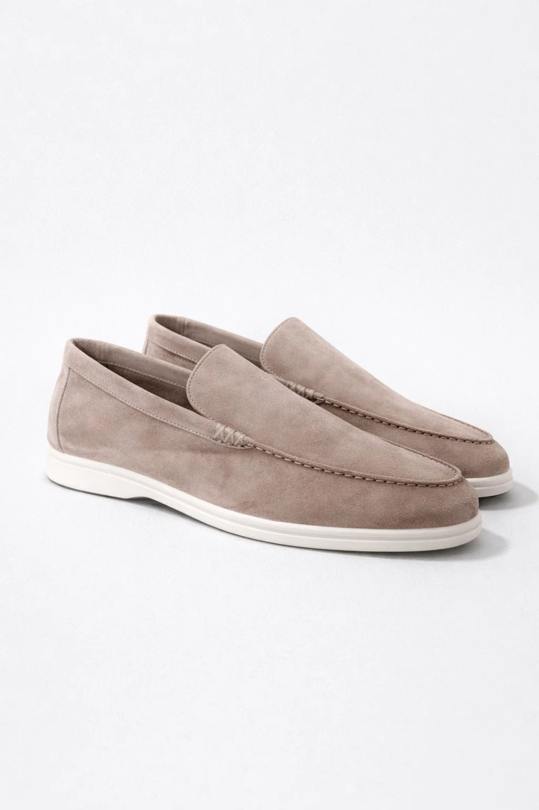 Men's Slip-On Loafer Shoes with Light Sole