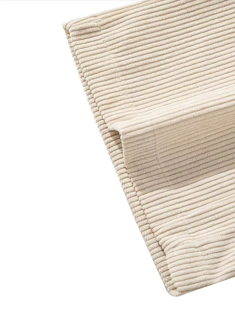 Men's Straight Leg Corduroy Trousers for Smart-Casual Style