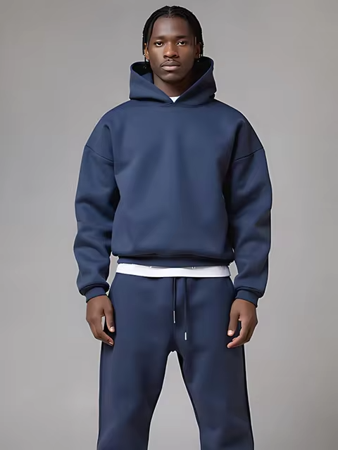 Men's Stylish Tracksuit – Comfortable Cotton Blend for Casual Wear