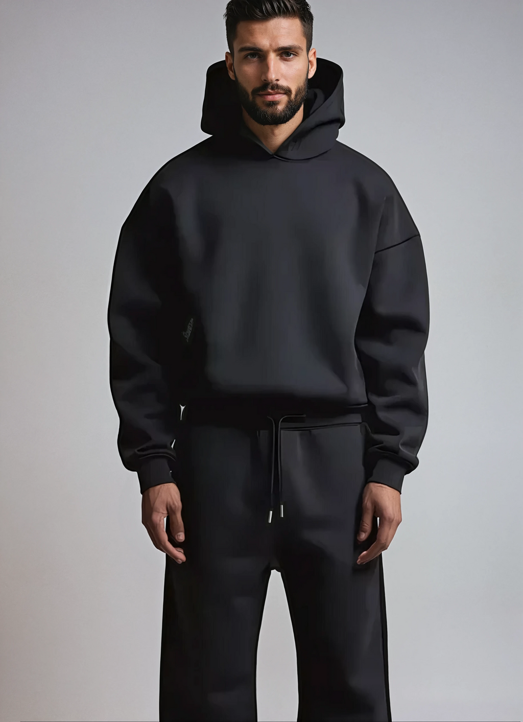 Men's Stylish Tracksuit – Comfortable Cotton Blend for Casual Wear