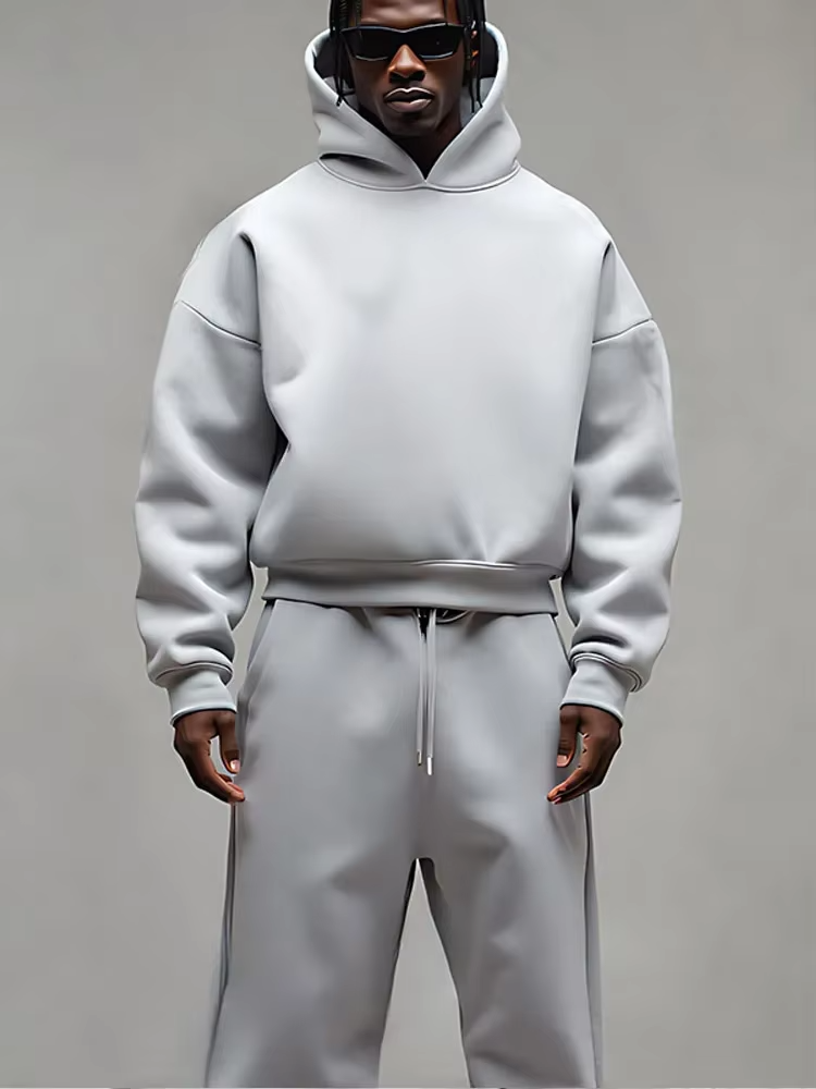 Men's Stylish Tracksuit – Comfortable Cotton Blend for Casual Wear