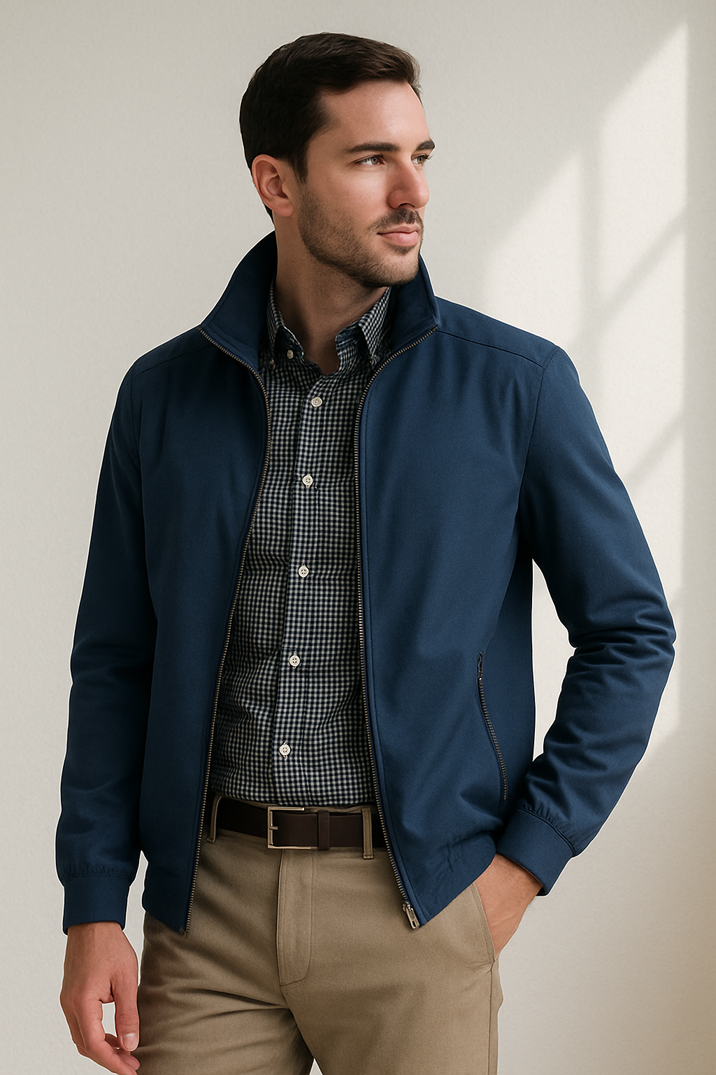 Men's Summer Jacket – Windproof Design for Comfort and Versatility