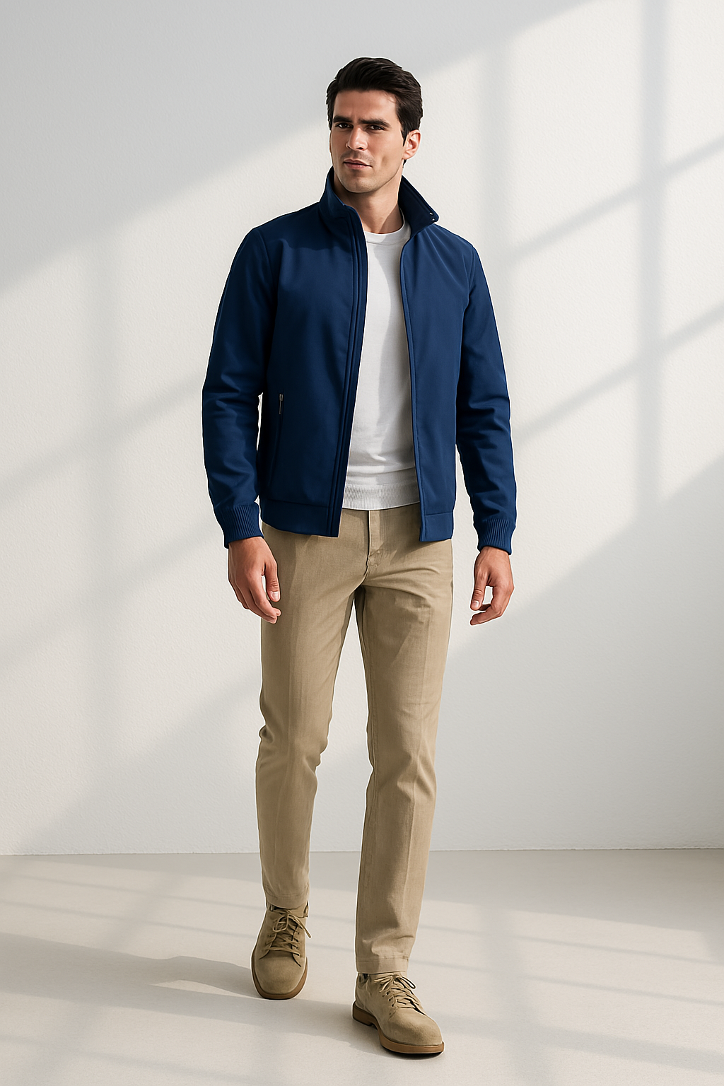 Men's Summer Jacket – Windproof Design for Comfort and Versatility
