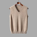 Men's V-Neck Layered Cardigan for Versatile Styling