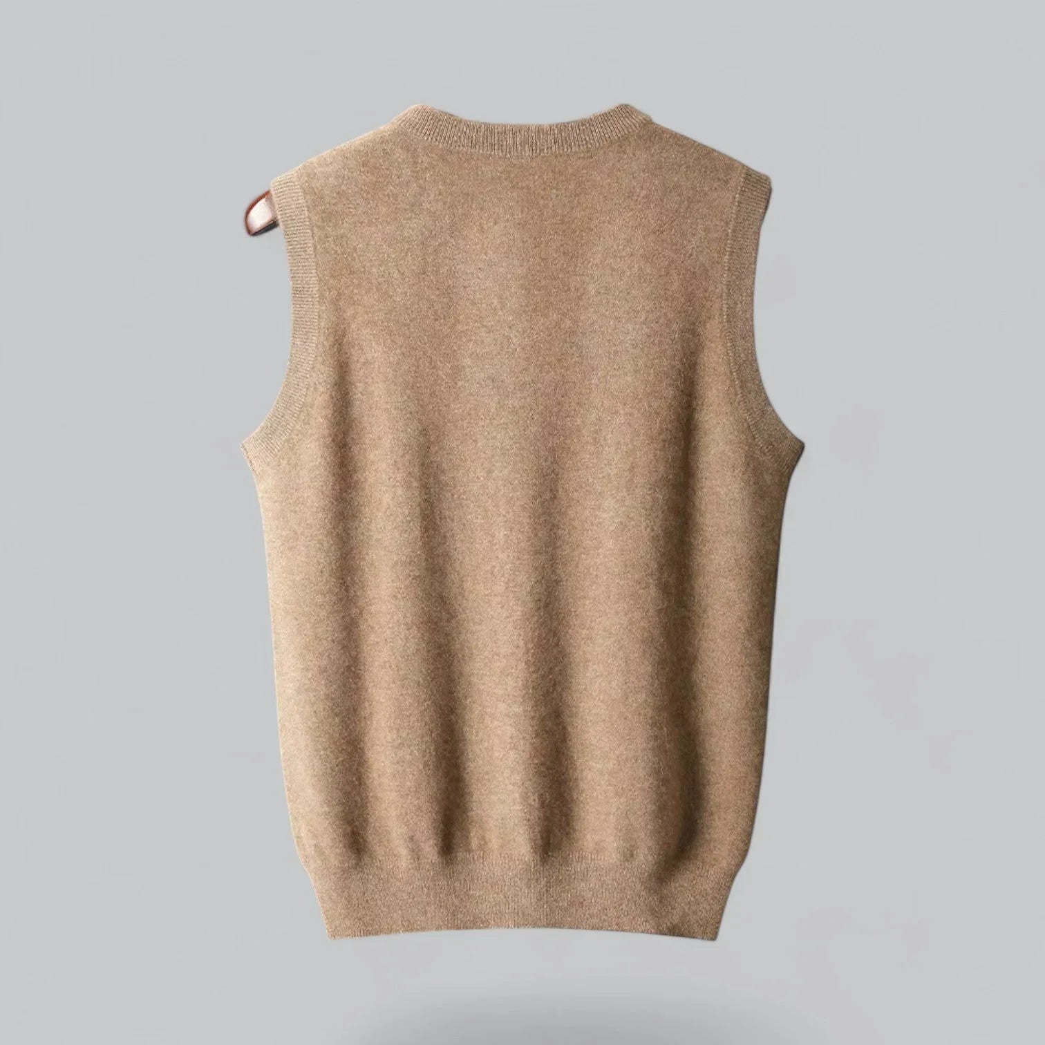 Men's V-Neck Layered Cardigan for Versatile Styling