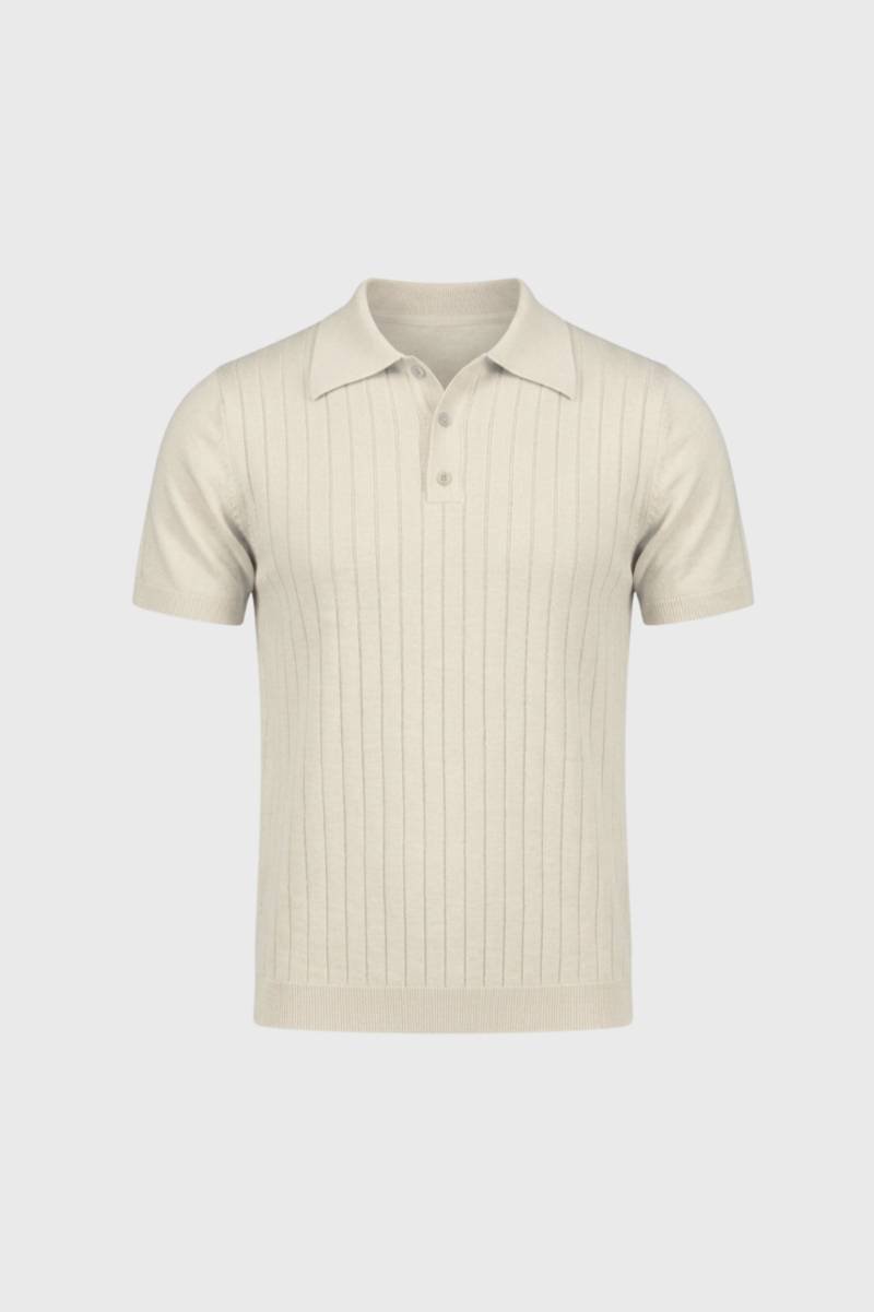 Men's Vintage Style Polo Shirt for Casual and Business Wear